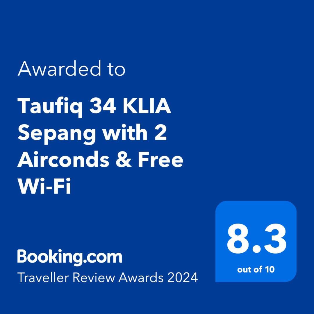 Вилла Taufiq 34 Klia Sepang With 3 Airconds & Free Wi-Fi Бантинг Экстерьер фото